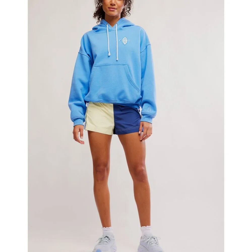 FP MOVEMENT Final Call Logo Hoodie / Riviera Blue Combo - Picture 5 of 9